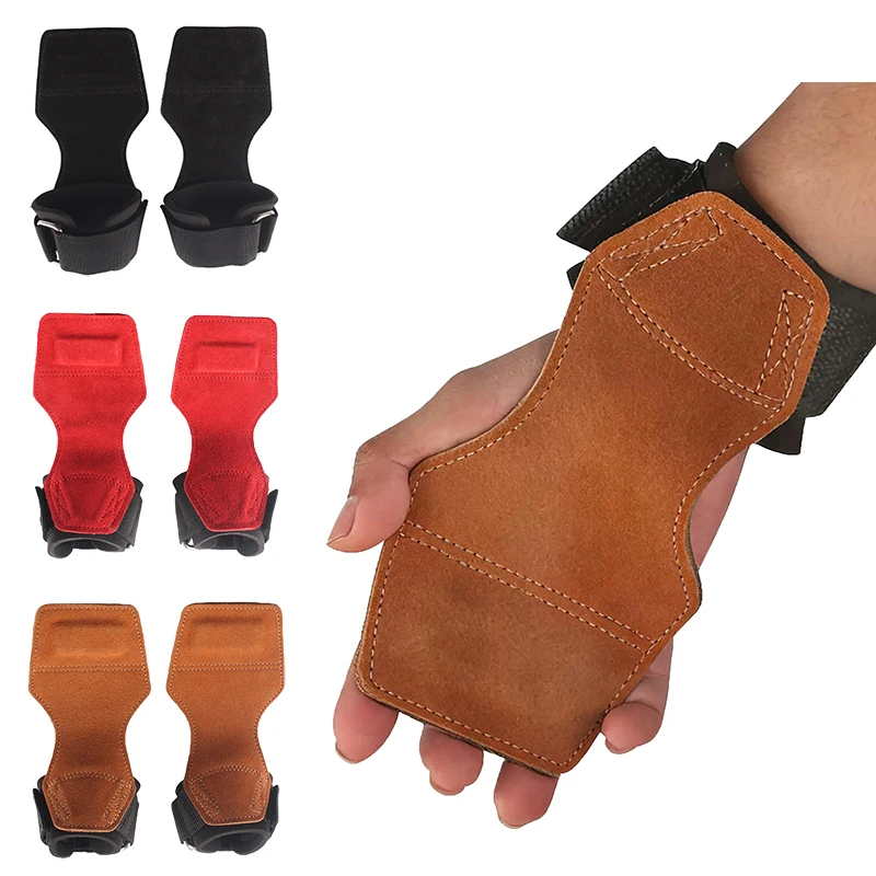 Crossfit Male - Dikke leren gewichtshefgloves, handpalmbeschermers, antisliphandschoenen, nieuwe