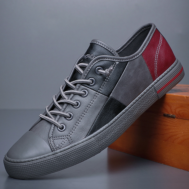 Crossfit Male - Mannen Lederen Loafers Herfst Ademende Mannen