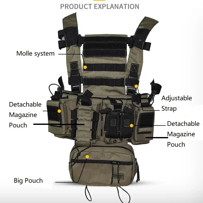 D3CR Borst Rig Vest Multicam Z - Gear For Crossfit recensie en prijs