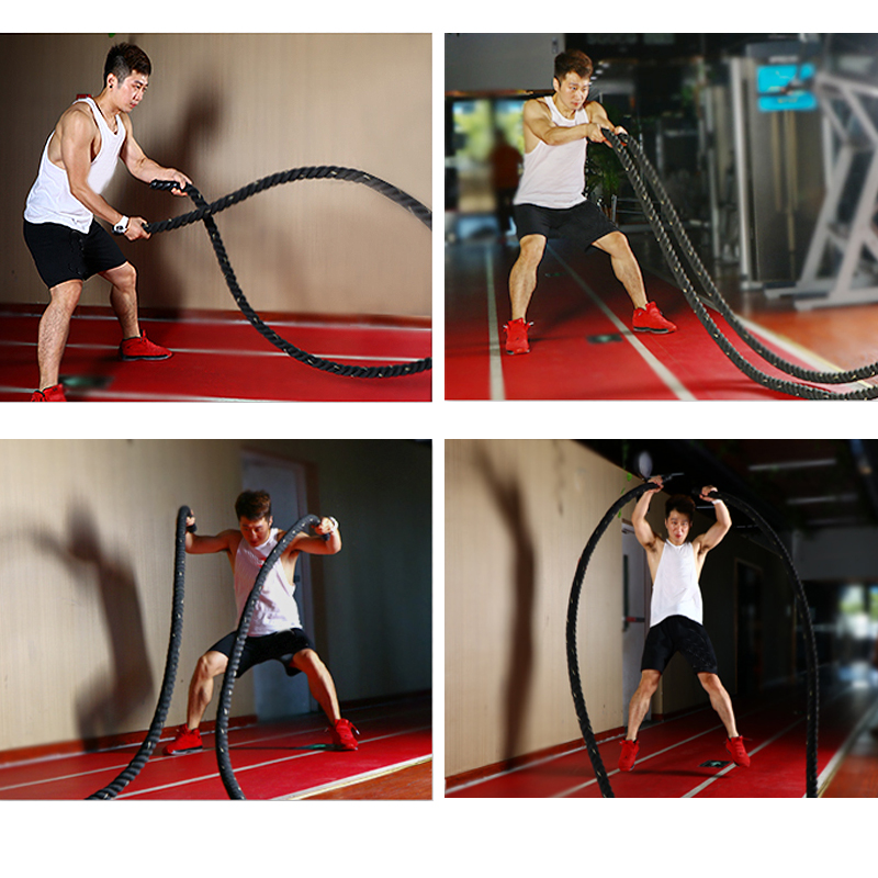 9M/12M/15M Fitness Battle Rope - Crossfit Workout With Equipment recensie en prijs