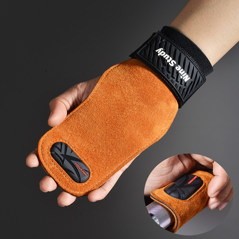 Koeienhuid Gymgrepen Handschoe - Crossfit Workout With Equipment recensie en prijs