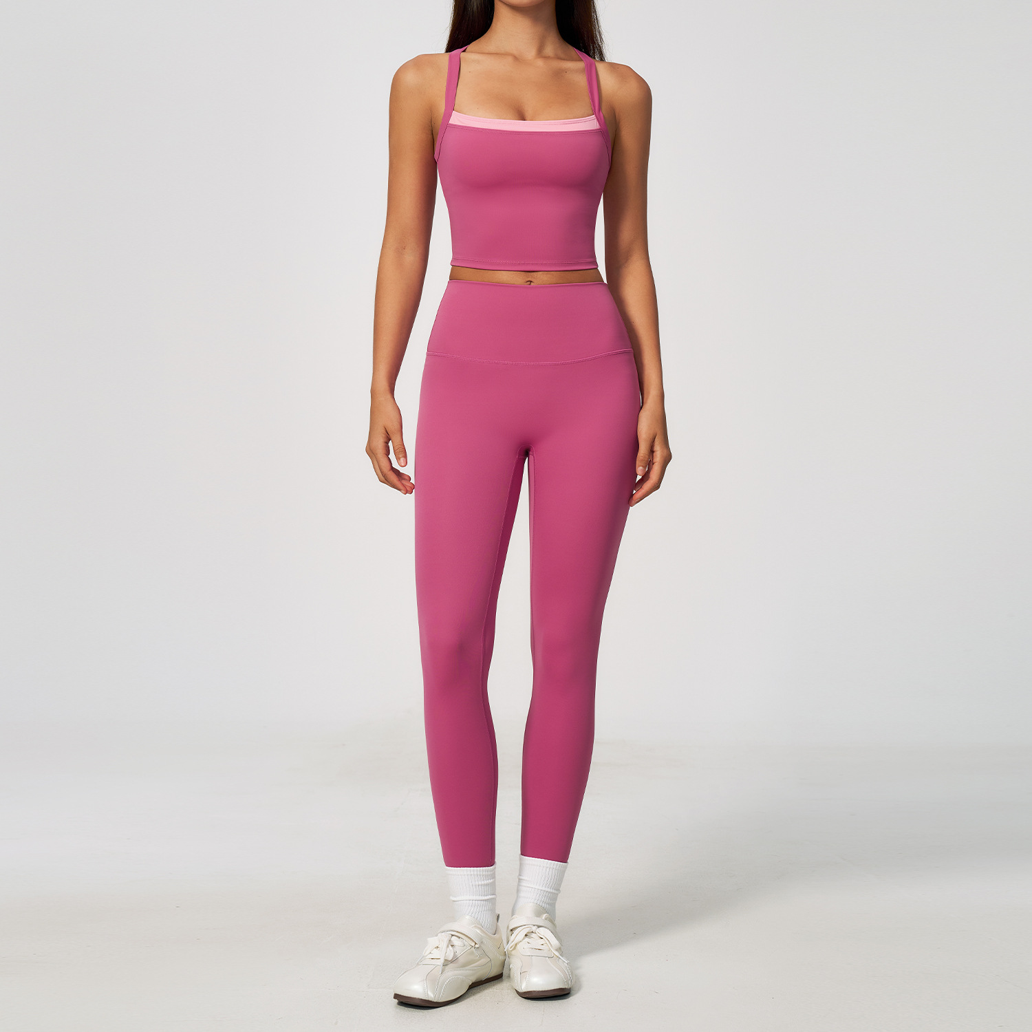 Yoga Set 2-delig Dames Gym Set - Crossfit Vest recensie en prijs